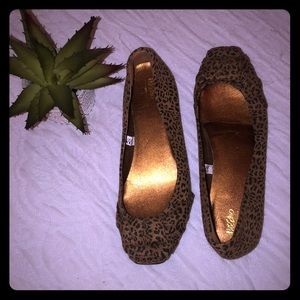 Leopard Print Flats